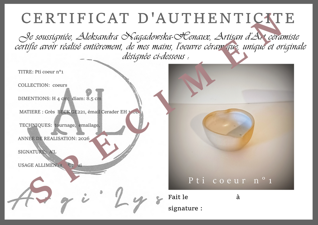 bol P’ti cœur n°1
