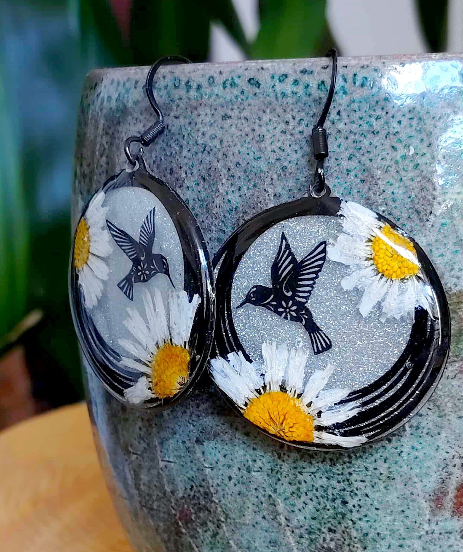 Boucles d'oreille, Pâquerette