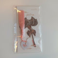 ORI024 Origami metal or acrylic bookmark