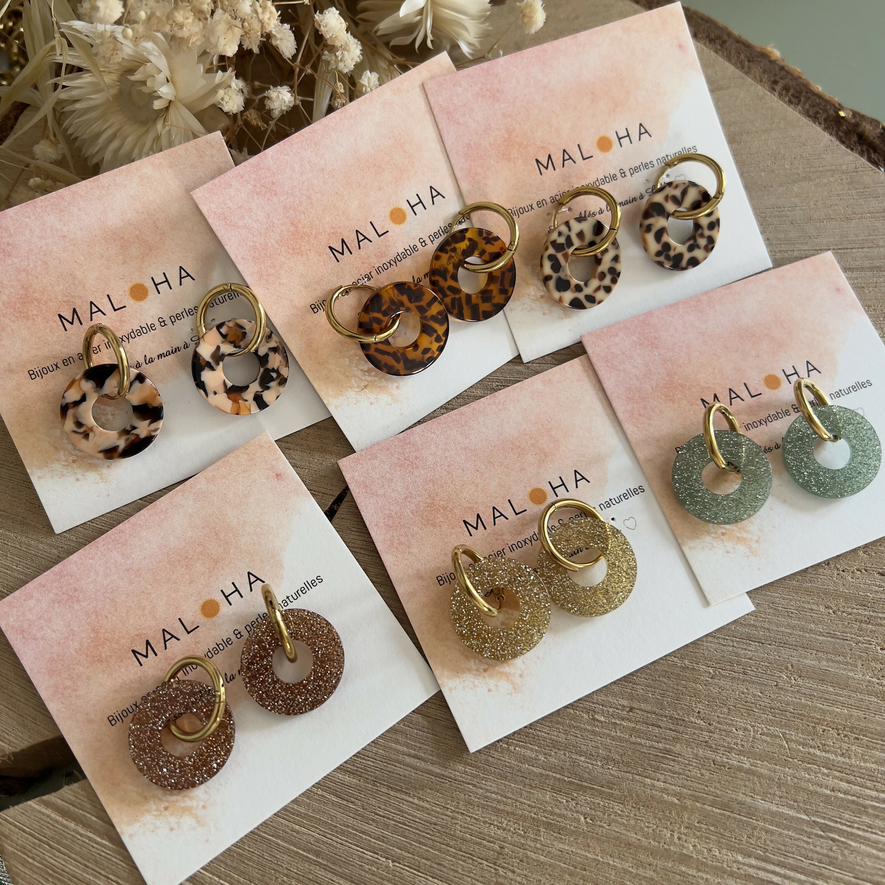Donuts interchangeable CLIPS creoles