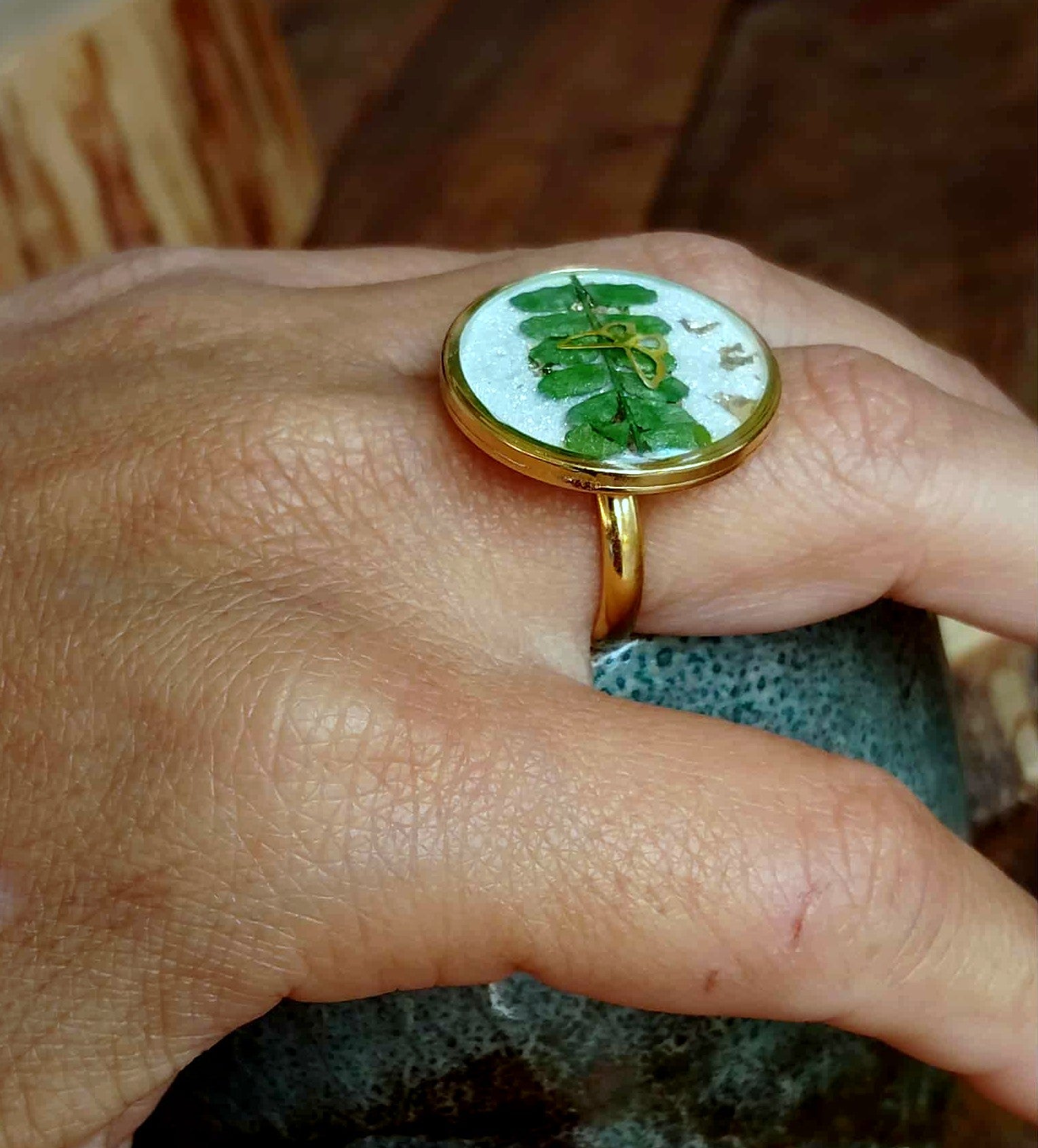 Bague Fougère