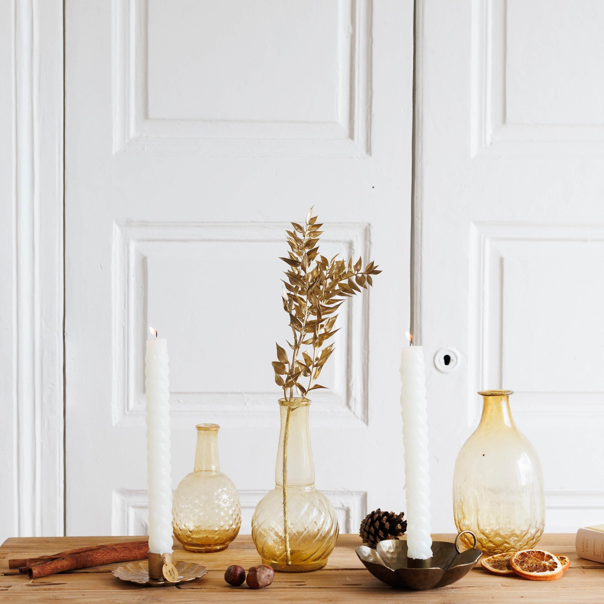 Vase en verre recyclé Glow