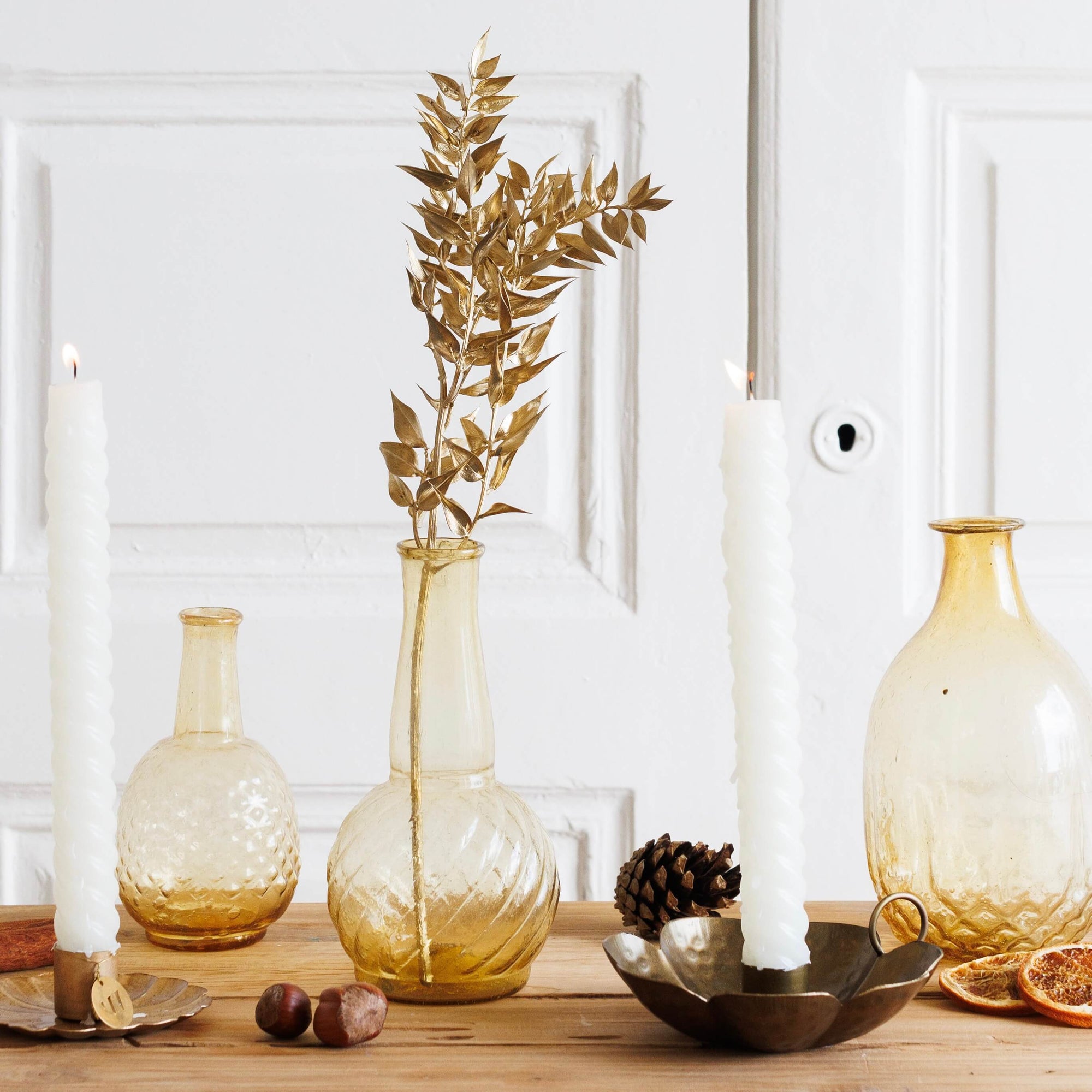 Vase en verre recyclé Glow