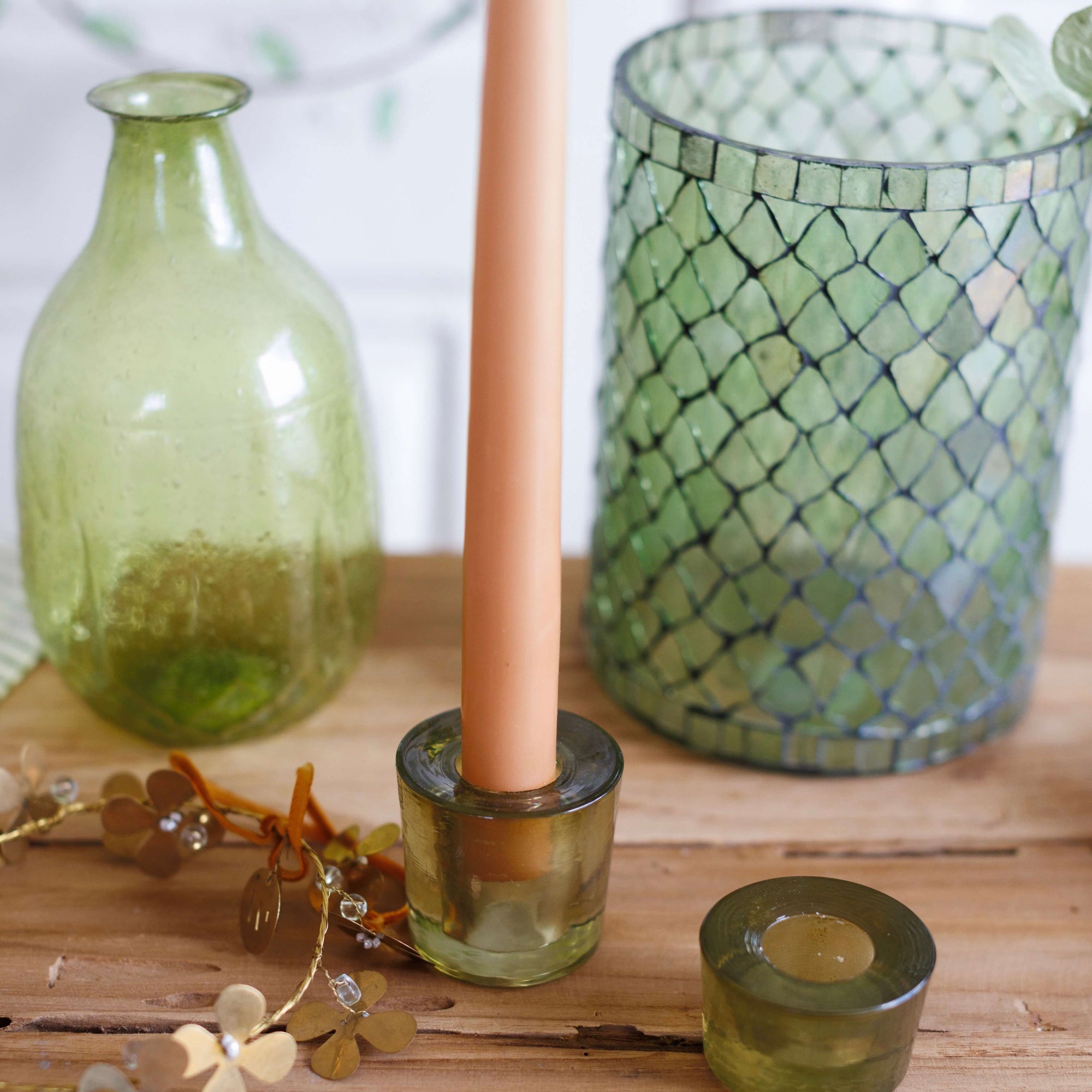 Vase en verre recyclé Bliss
