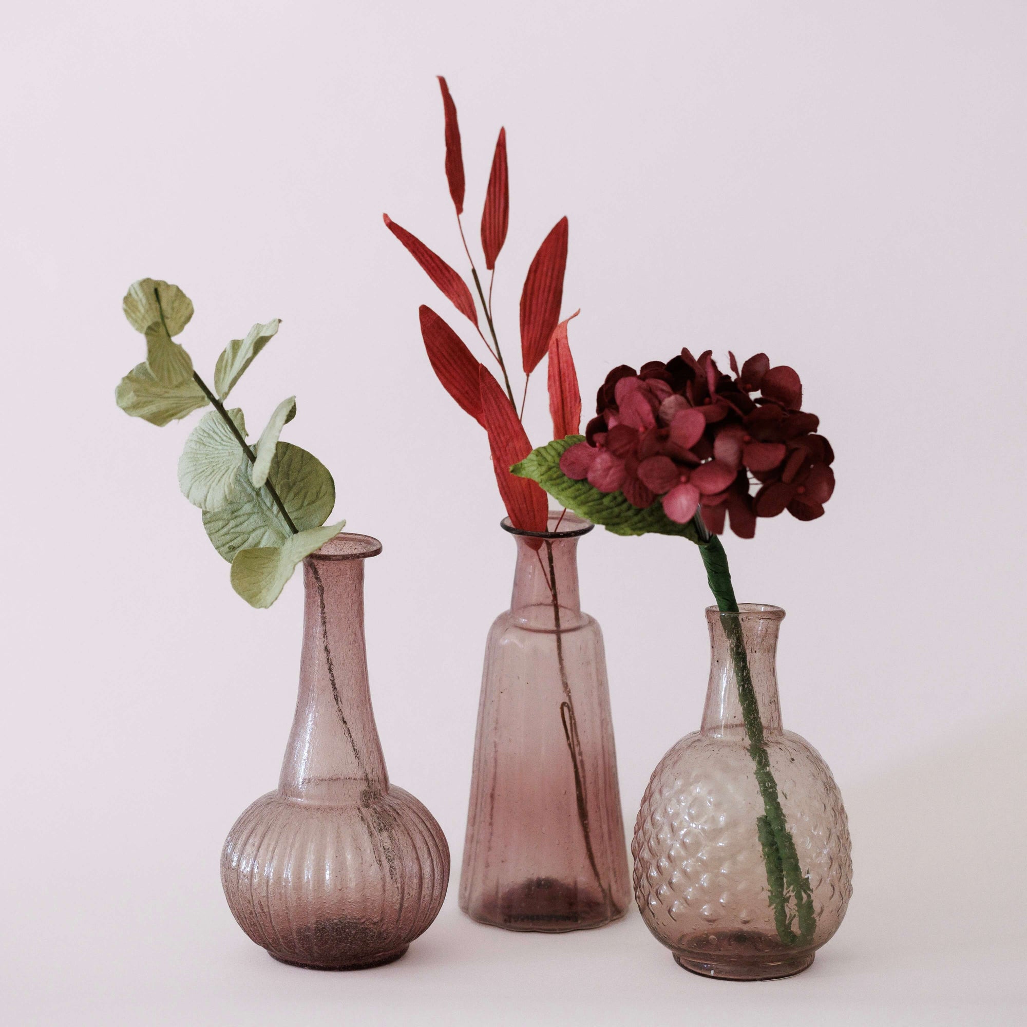 Vase en verre recyclé Aura