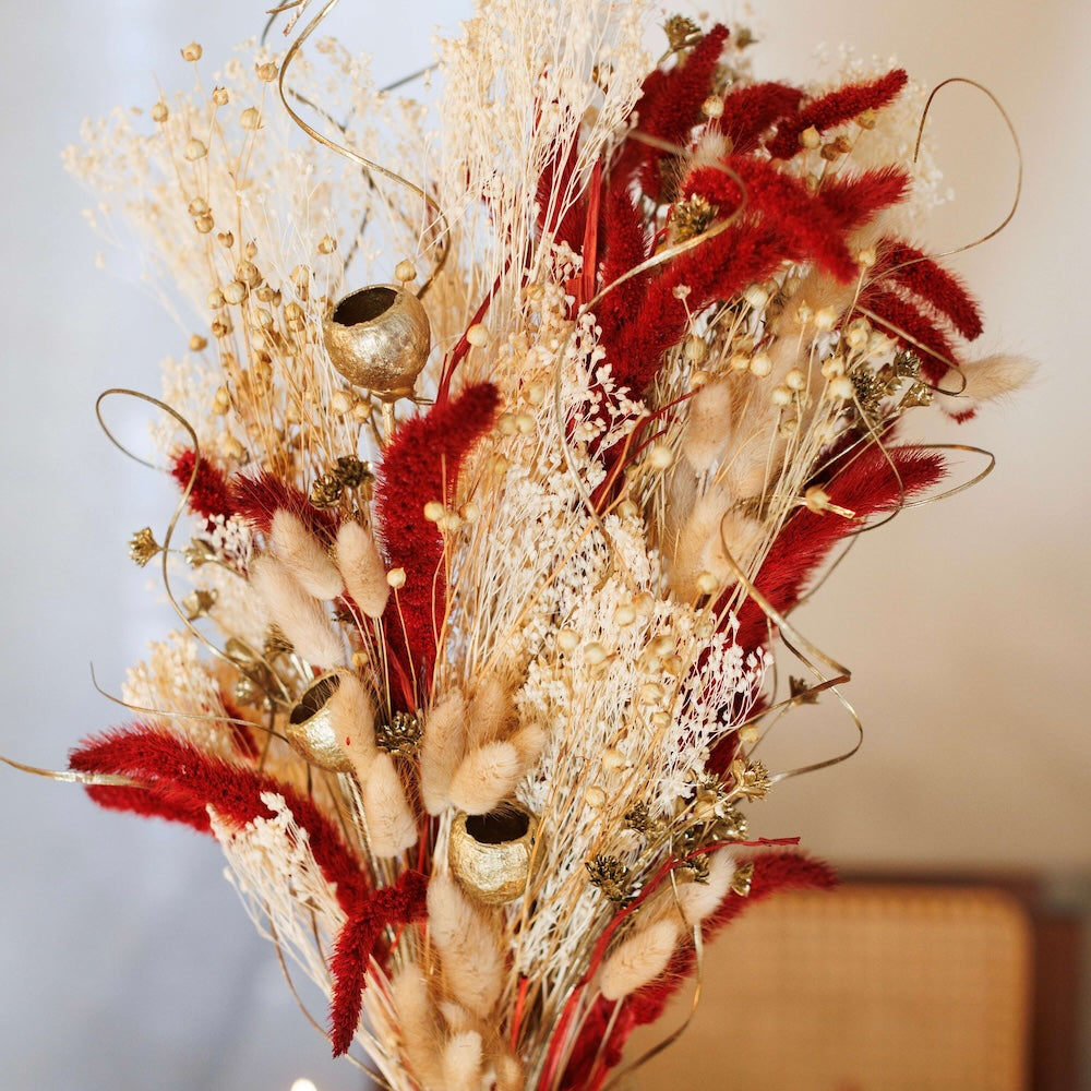 Bouquet de Noël de face