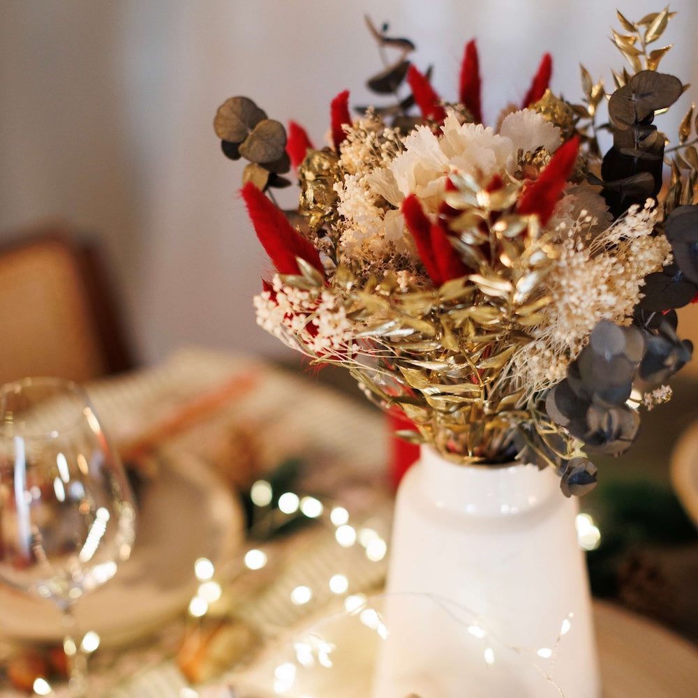 Bouquet de Noël vert