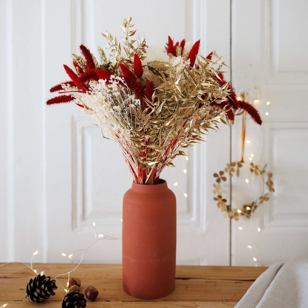 Bouquet d'hiver rouge