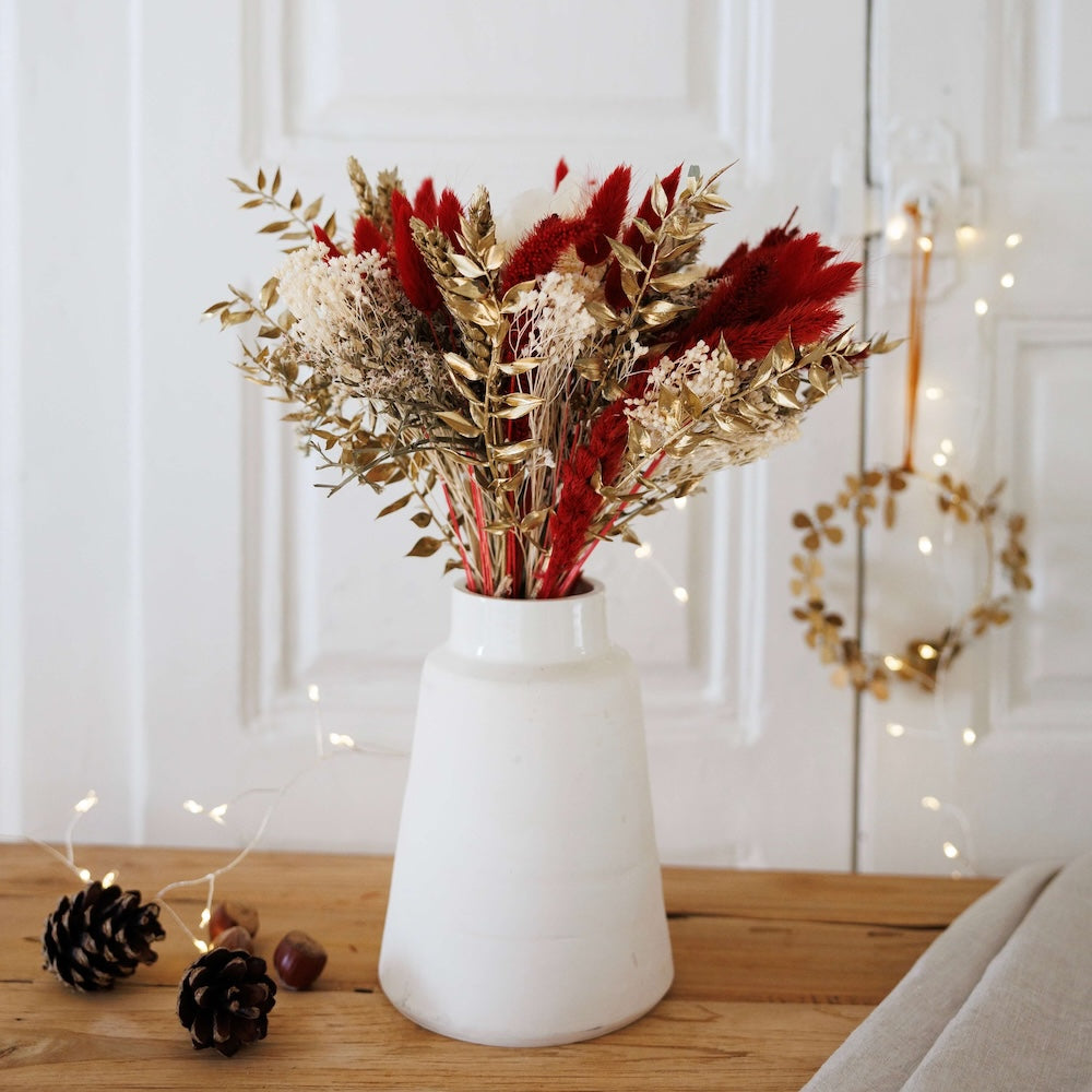 Bouquet d'hiver rouge