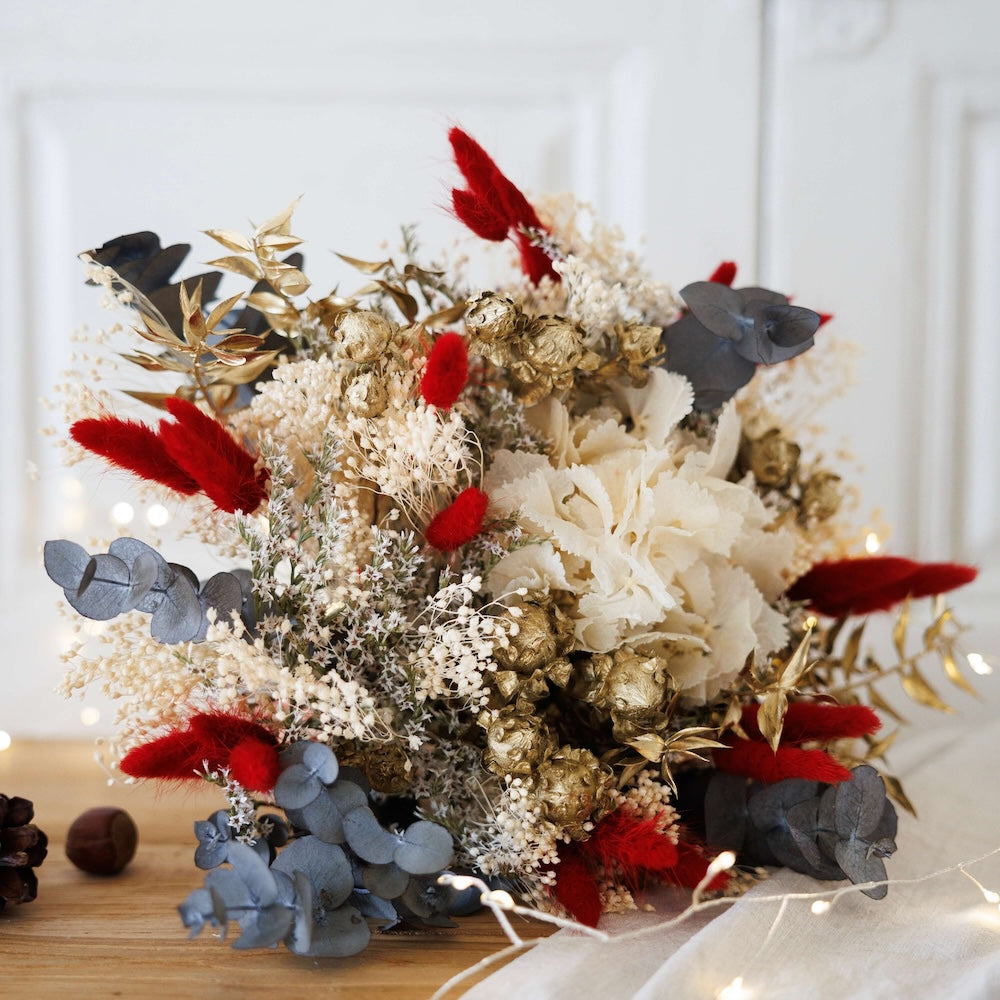 Bouquet de Noël vert