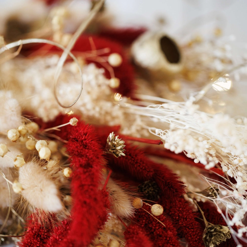 Bouquet de Noël de face