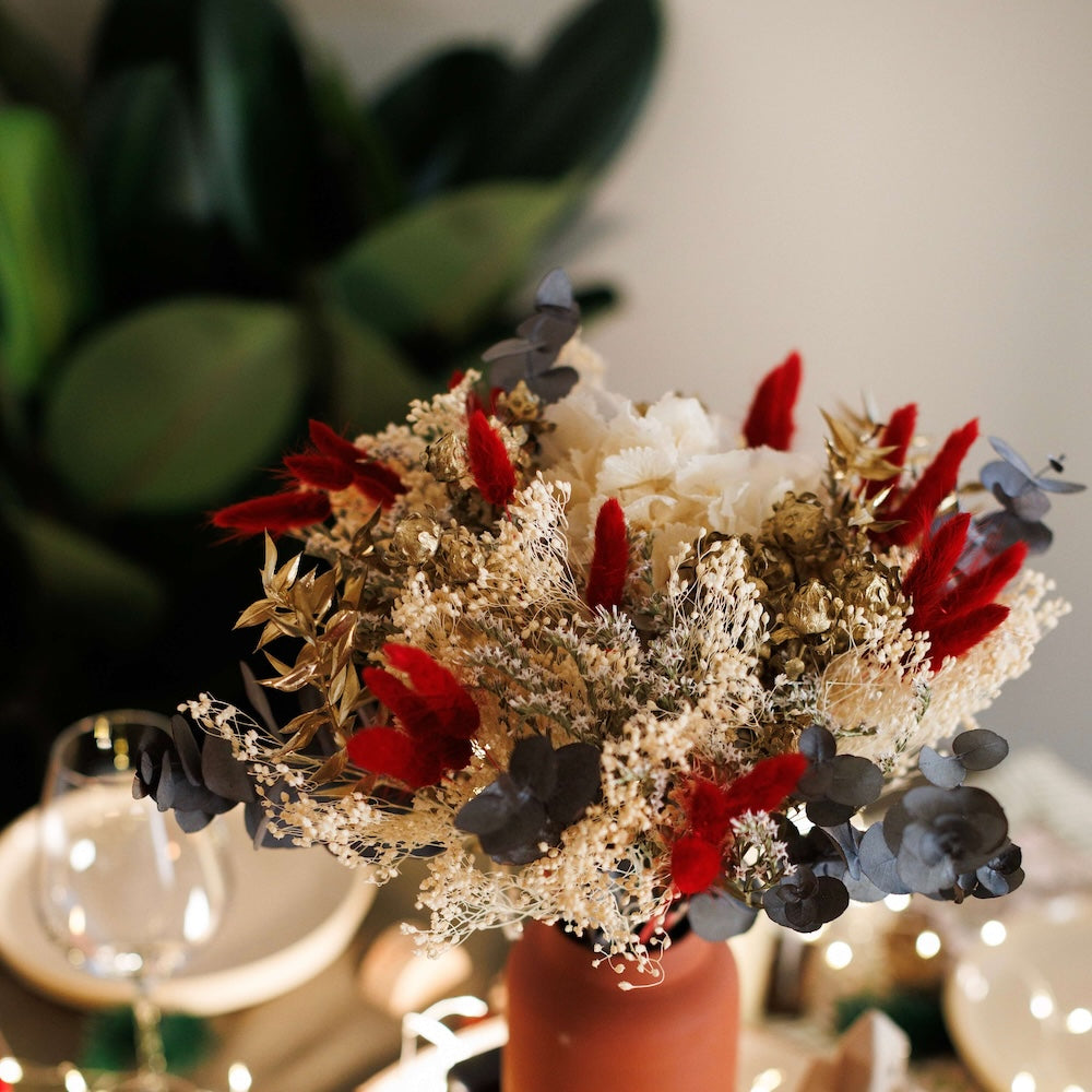 Bouquet de Noël vert