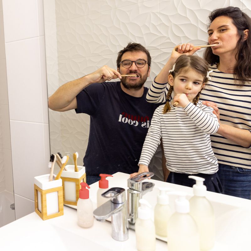 Kit Dentifrice Kids Fraise