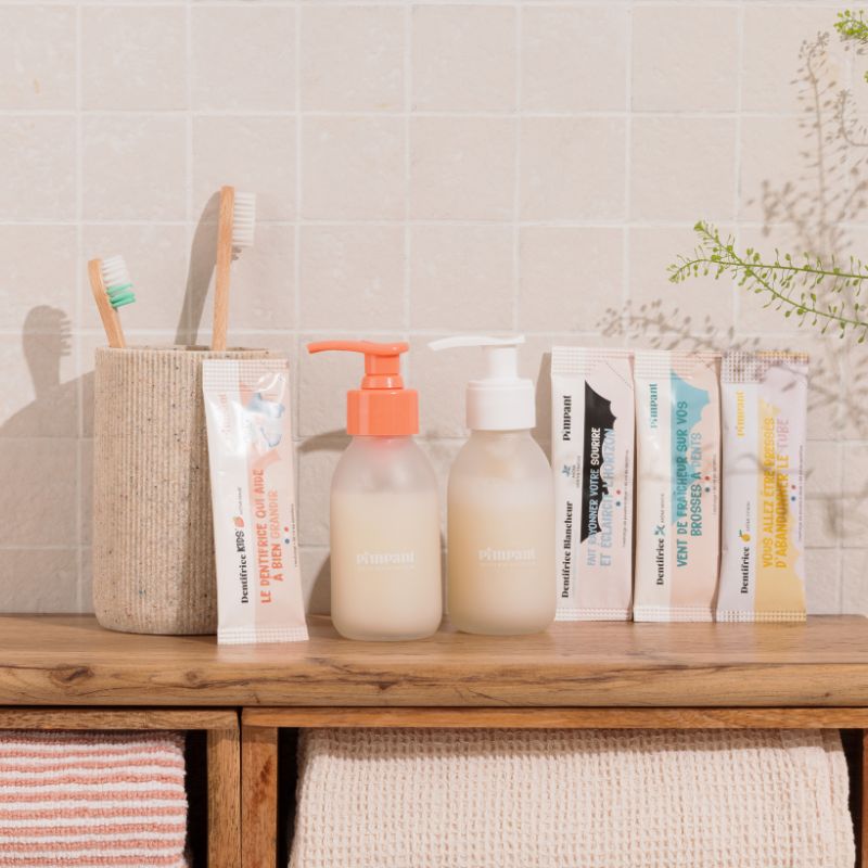 Refillable Dilutable Powder Toothpaste