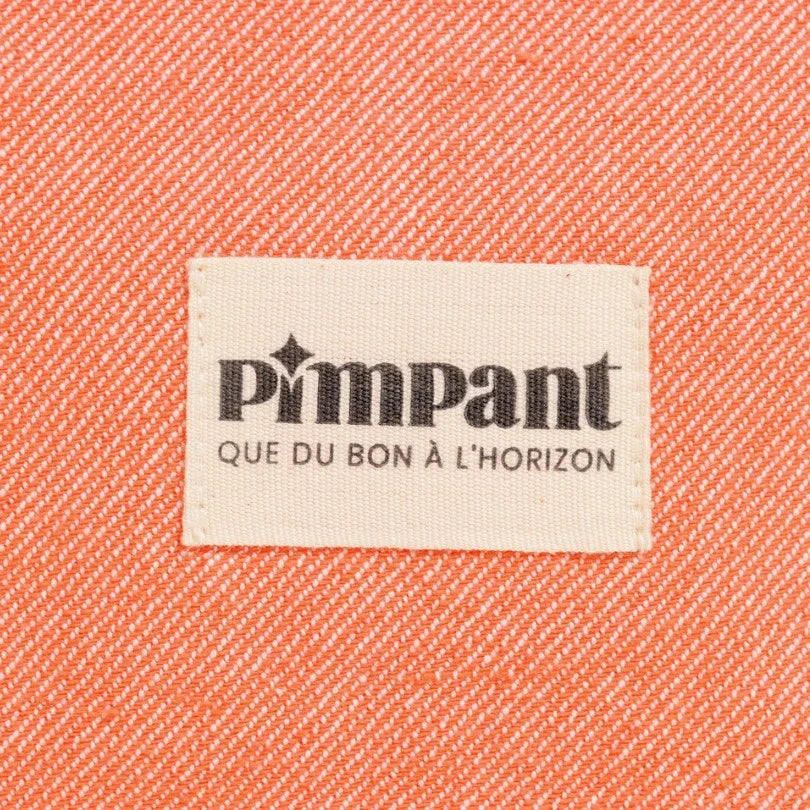 Tissu sergé rose corail Pimpant