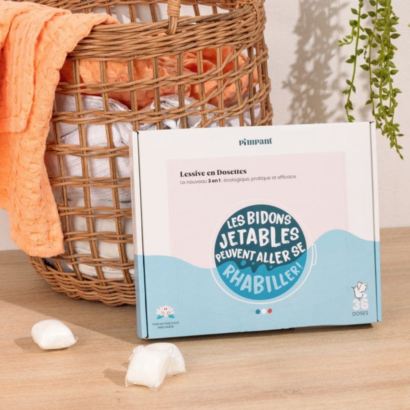 Dosettes de lessive pour le linge Pimpant