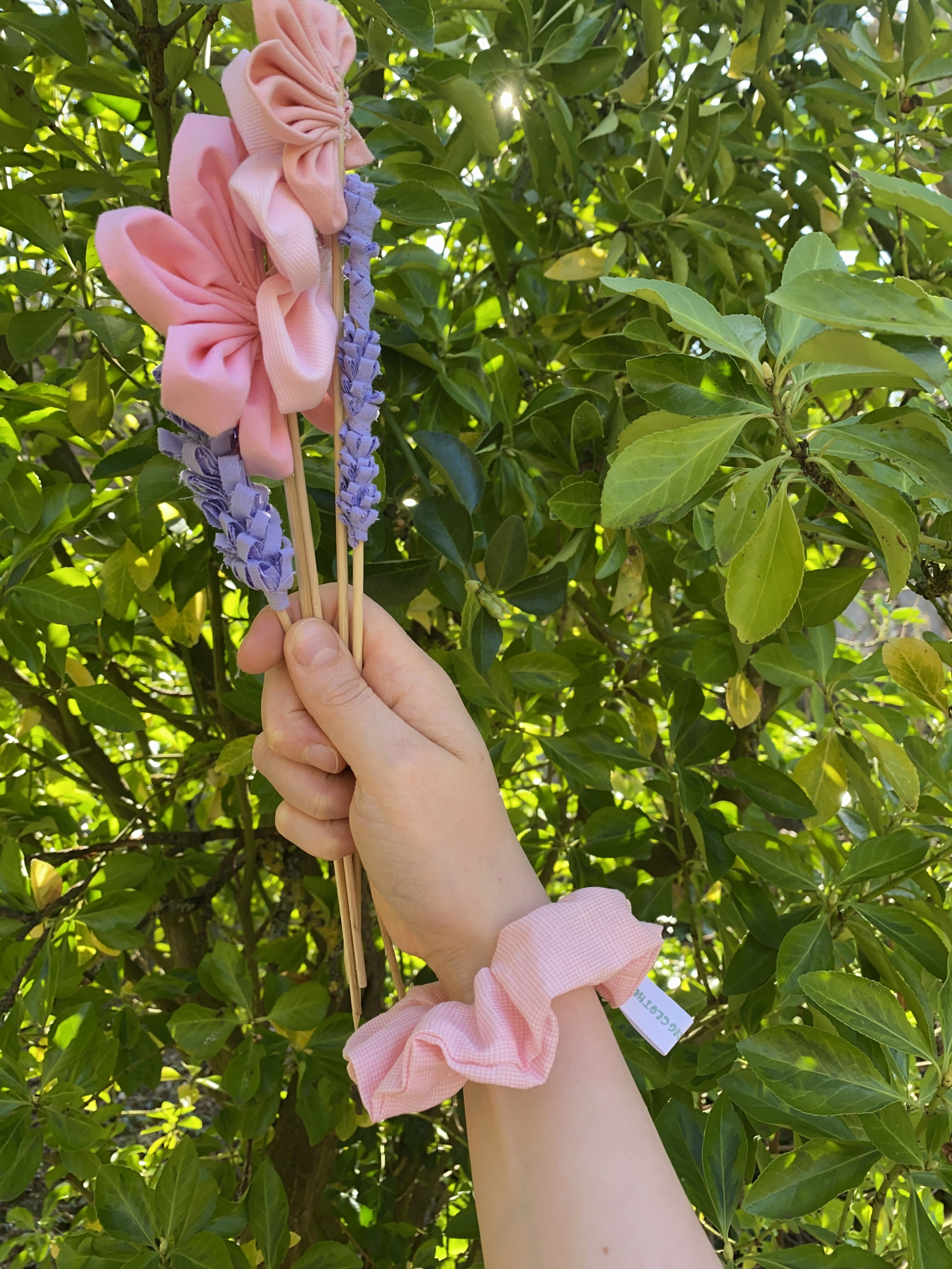 Chouchou Upcyclé- Passiflora