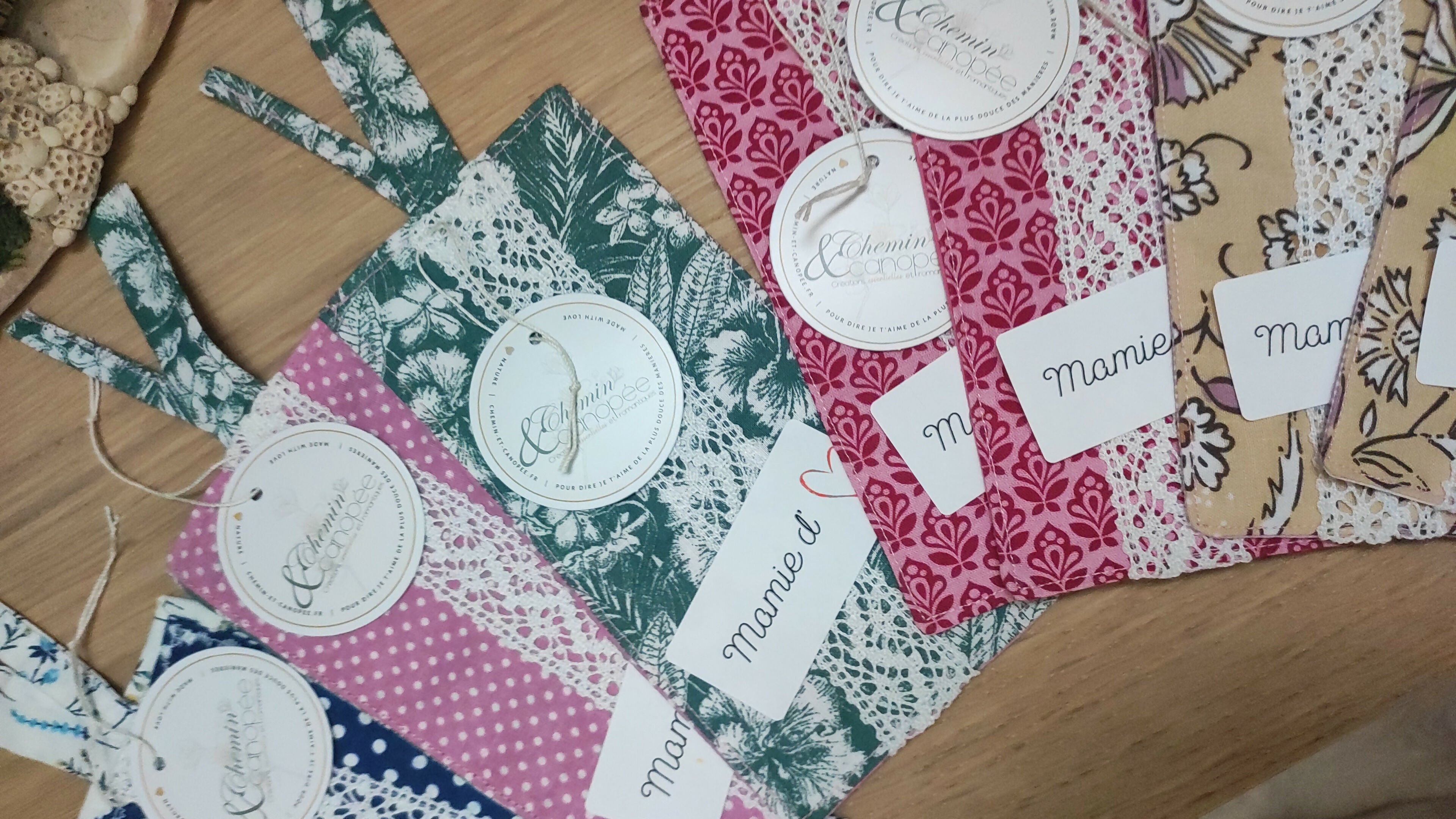 Fabric bookmark