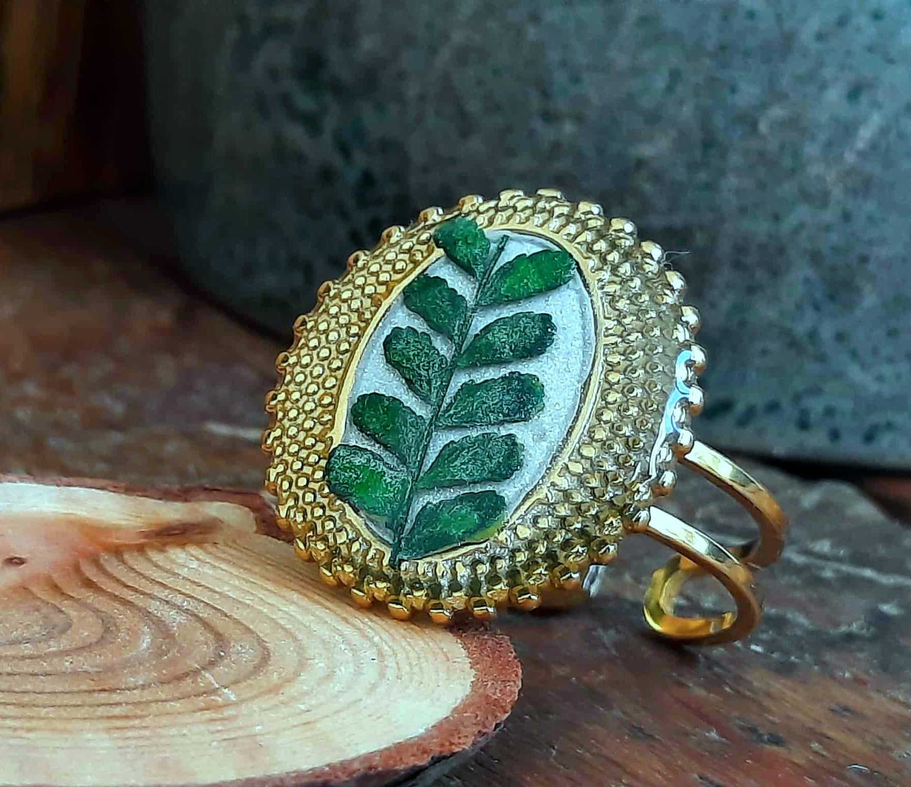 Bague Fougère