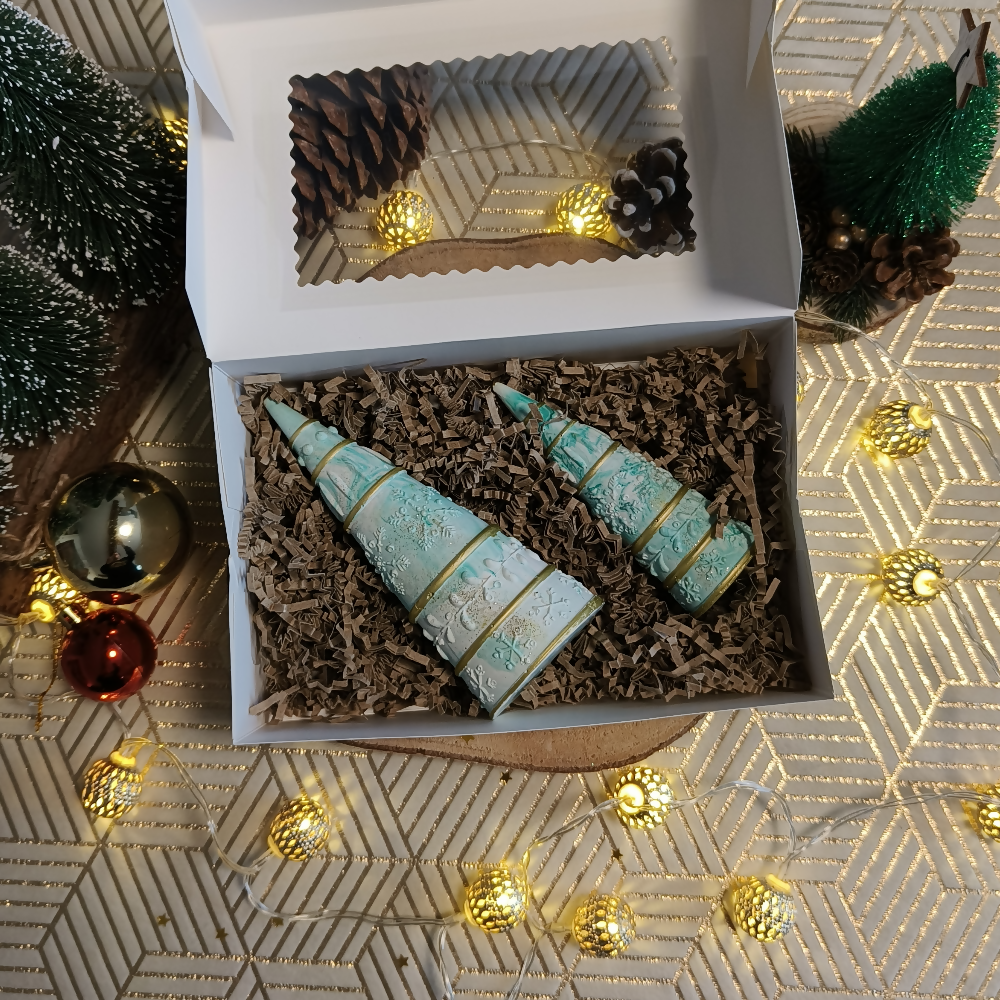 Coffret 2 sapin de Noël