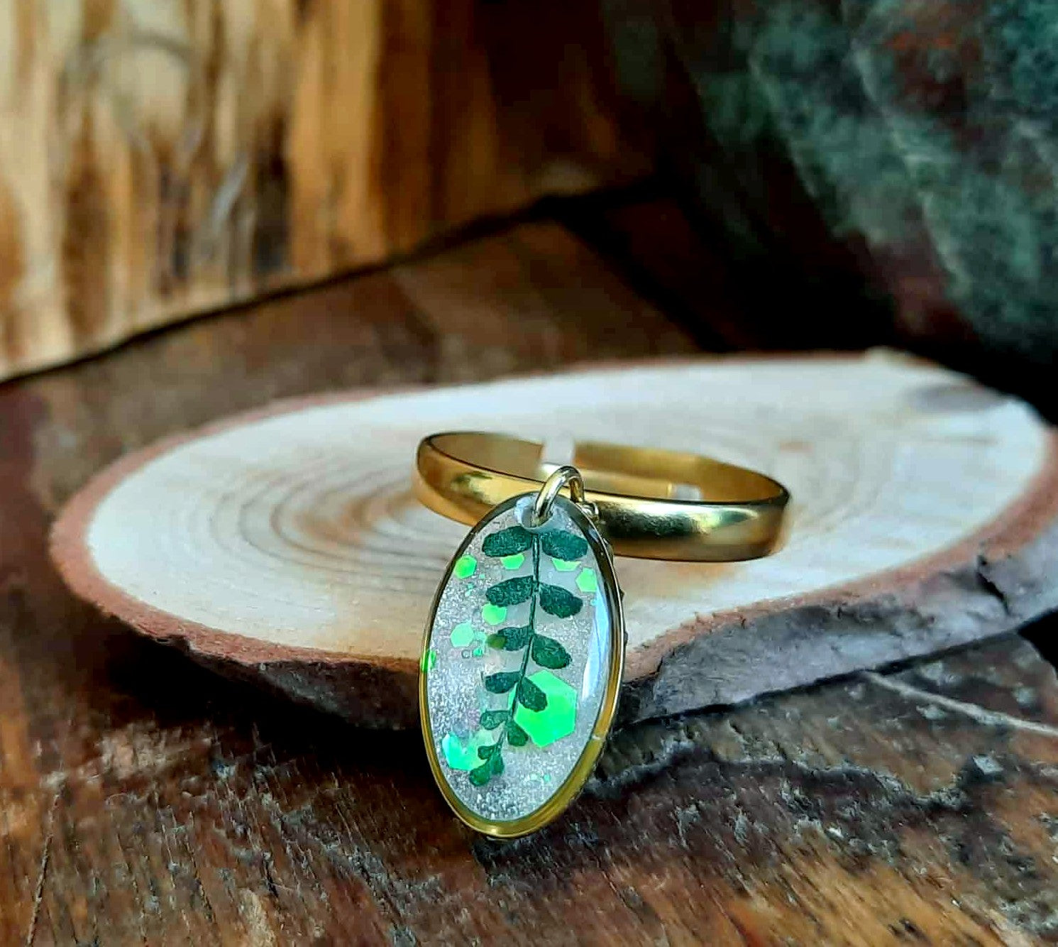 Bague Fougère