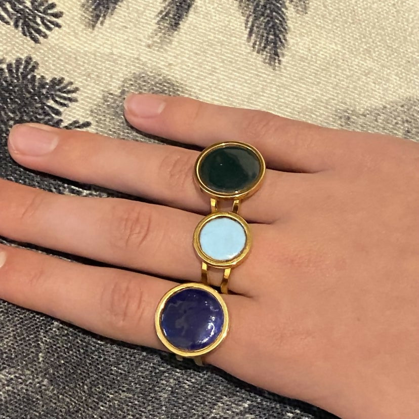 bague garance TALL uni porté