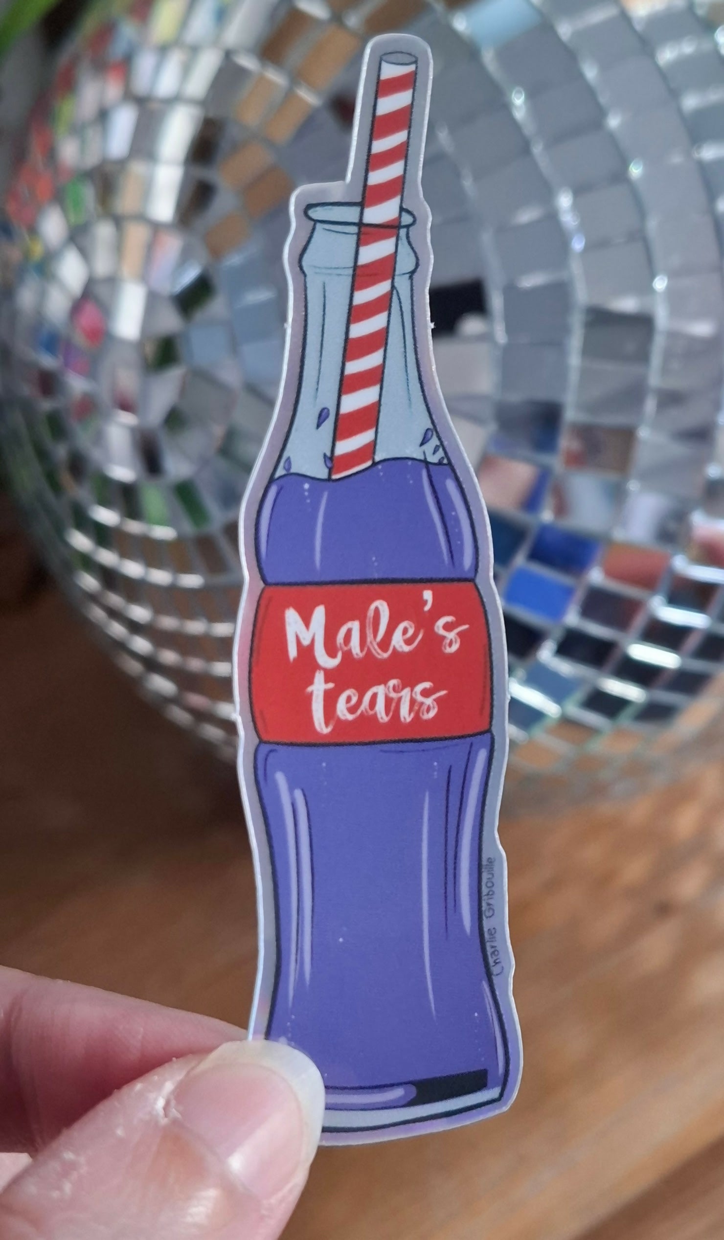 Sticker Male's tears