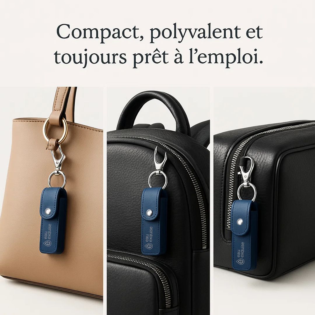 Étui individuel nomade et élégant - Bleu marine