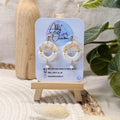 Boucles Demi Cercle Perle
