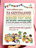 Affiche Merci maîtresse