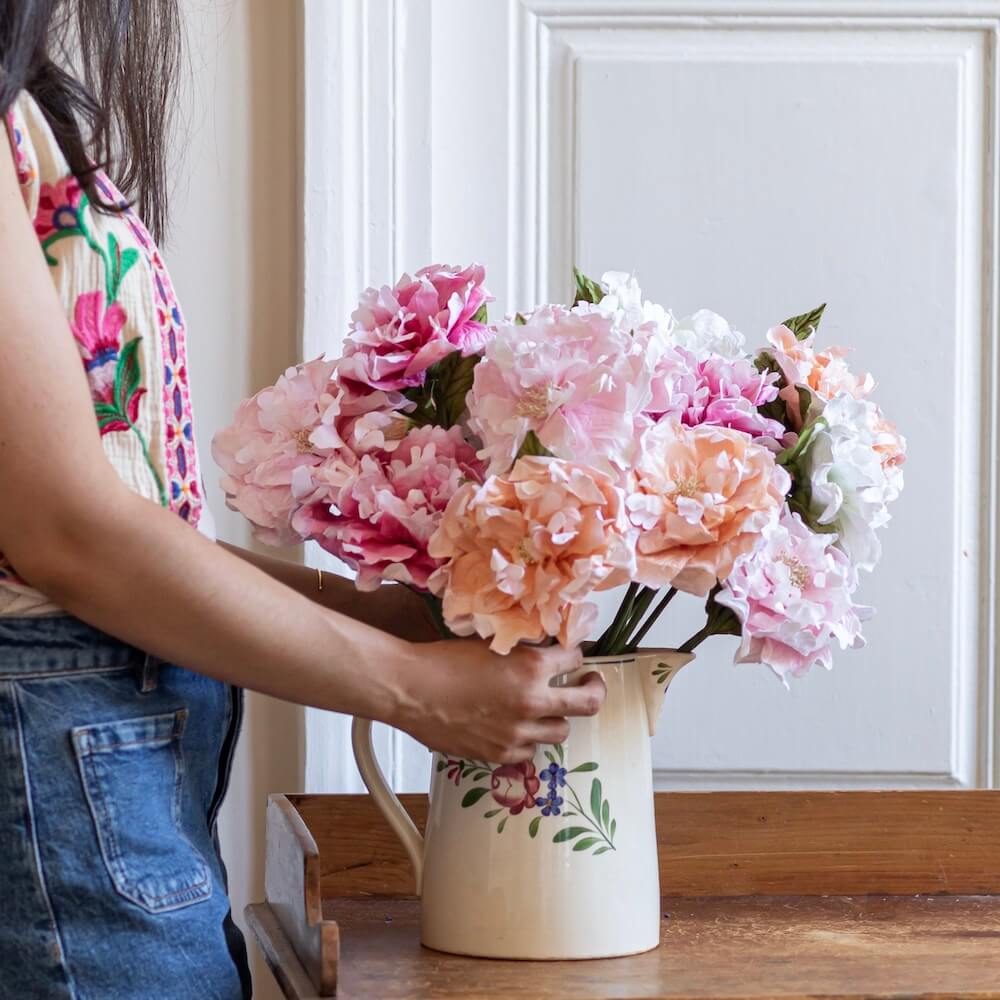 fleur-papier-flowrette-pivoine-rose-poudre