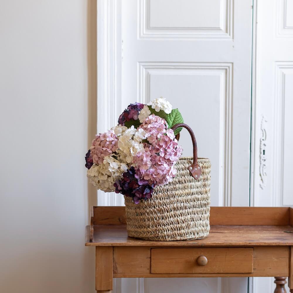 fleur-papier-flowrette-hortensia-creme