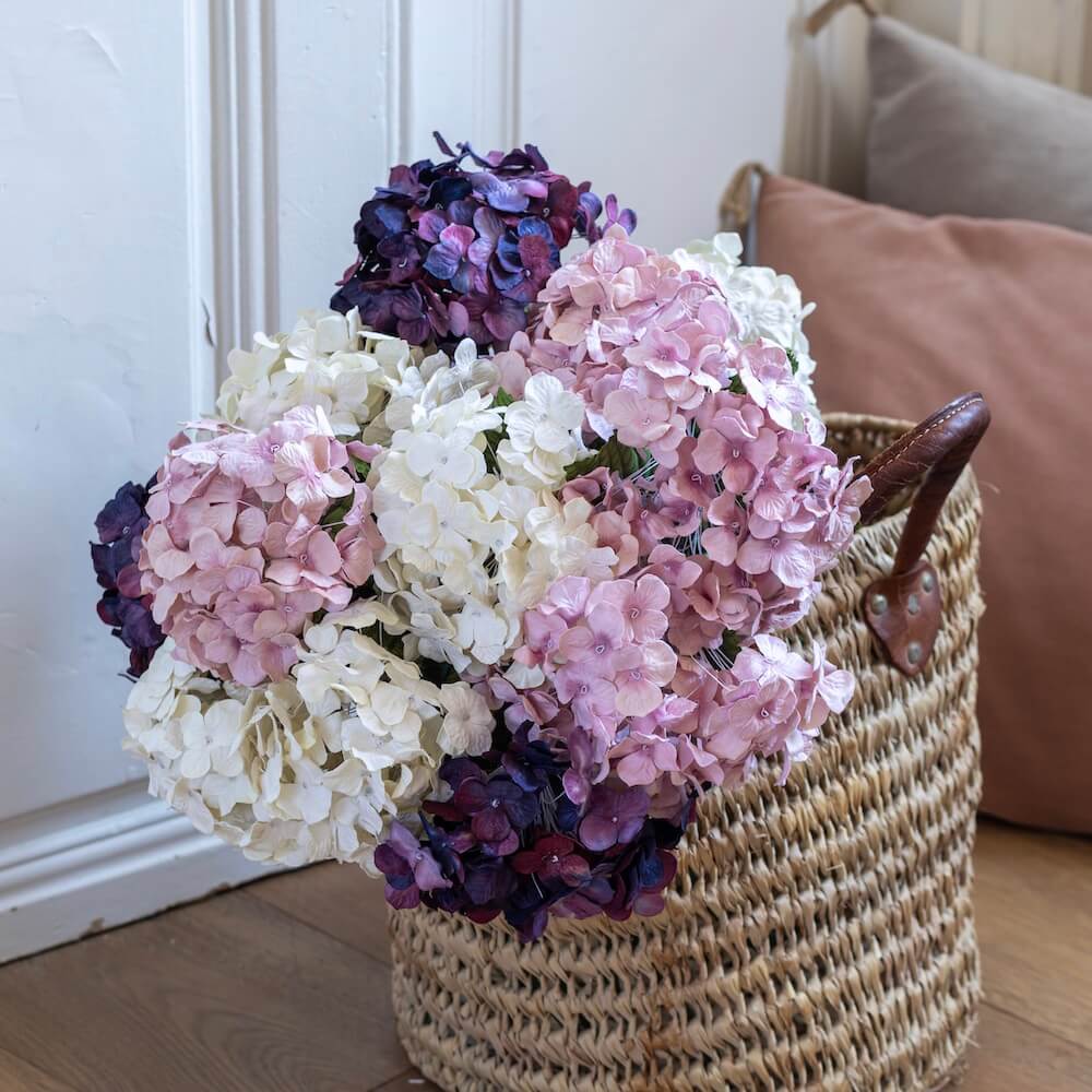 fleur-papier-flowrette-hortensia-creme