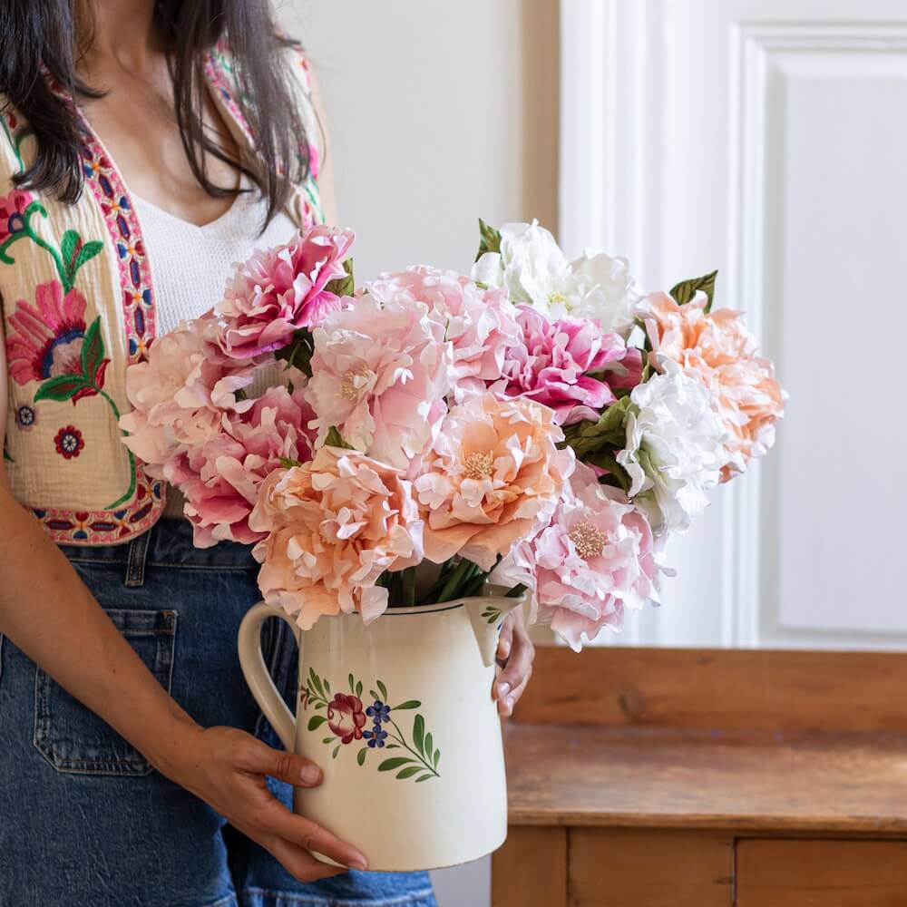 fleur-papier-flowrette-pivoine-rose-poudre