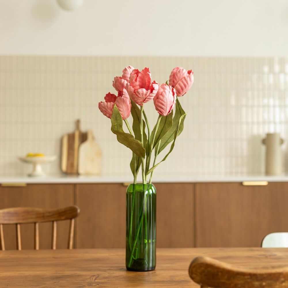 fleurs-en-papier-artisanale-tulipe-rose