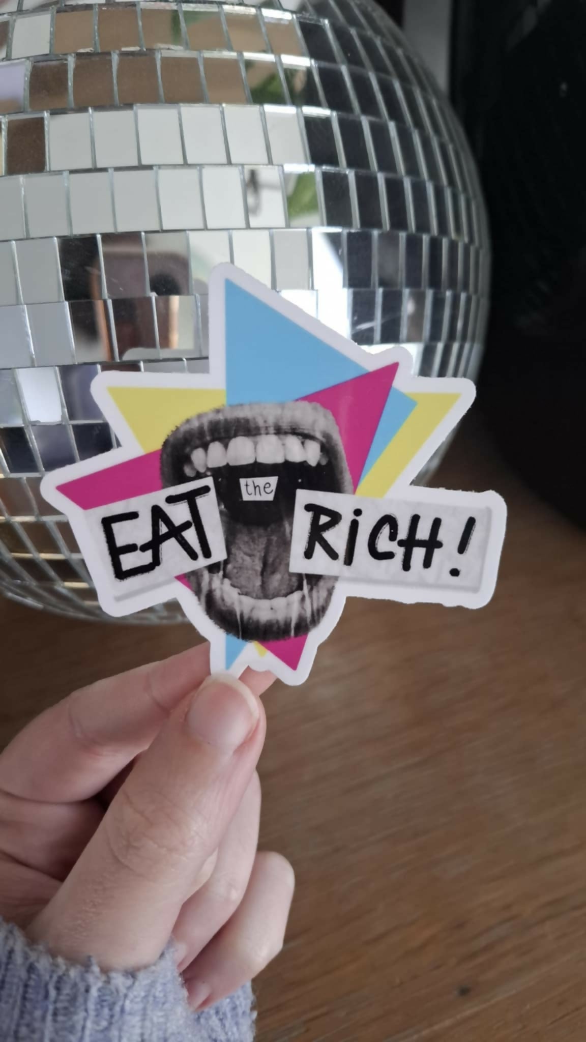 Sticker Eat the Rich!