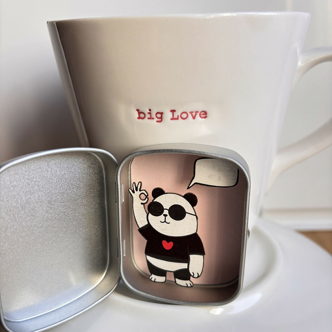 BOITE PANDA PAPIER
