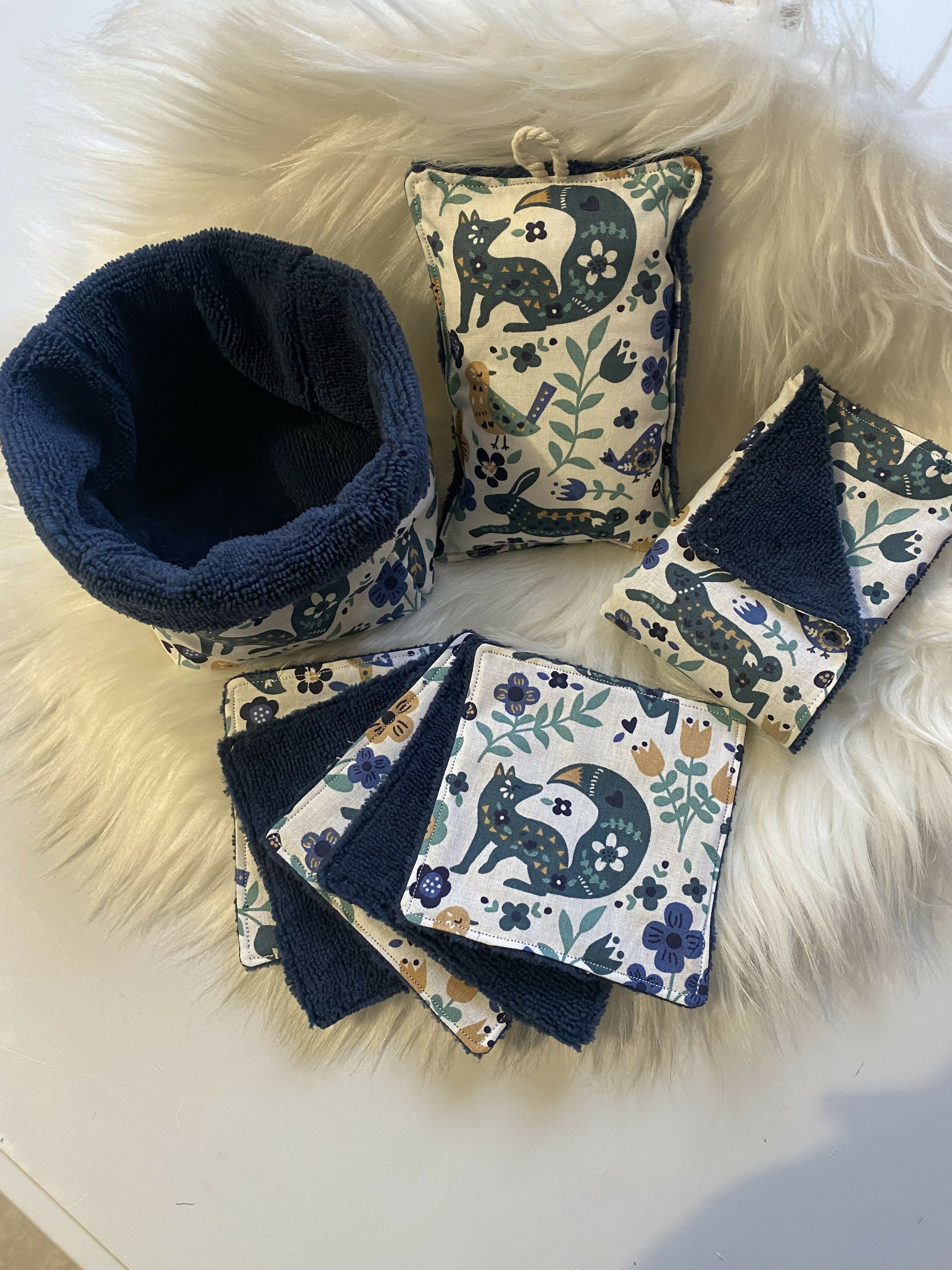 PANIER LINGETTES  RENARD MARINE1