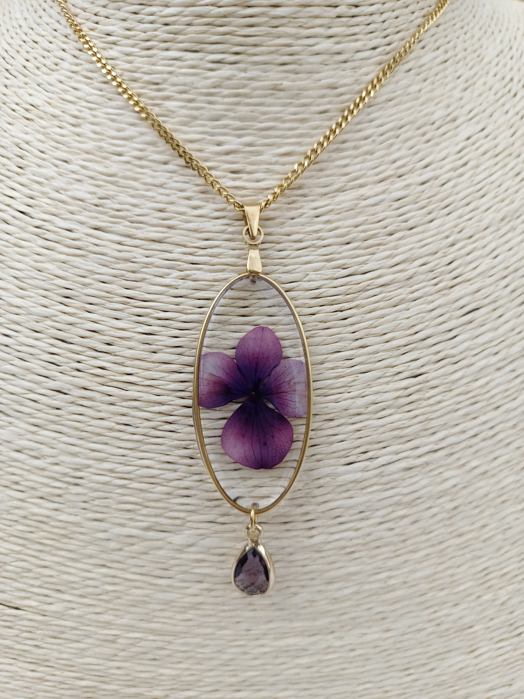 ME/CFS Necklaces Dried Flowers