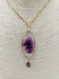 ME/CFS Necklaces Dried Flowers
