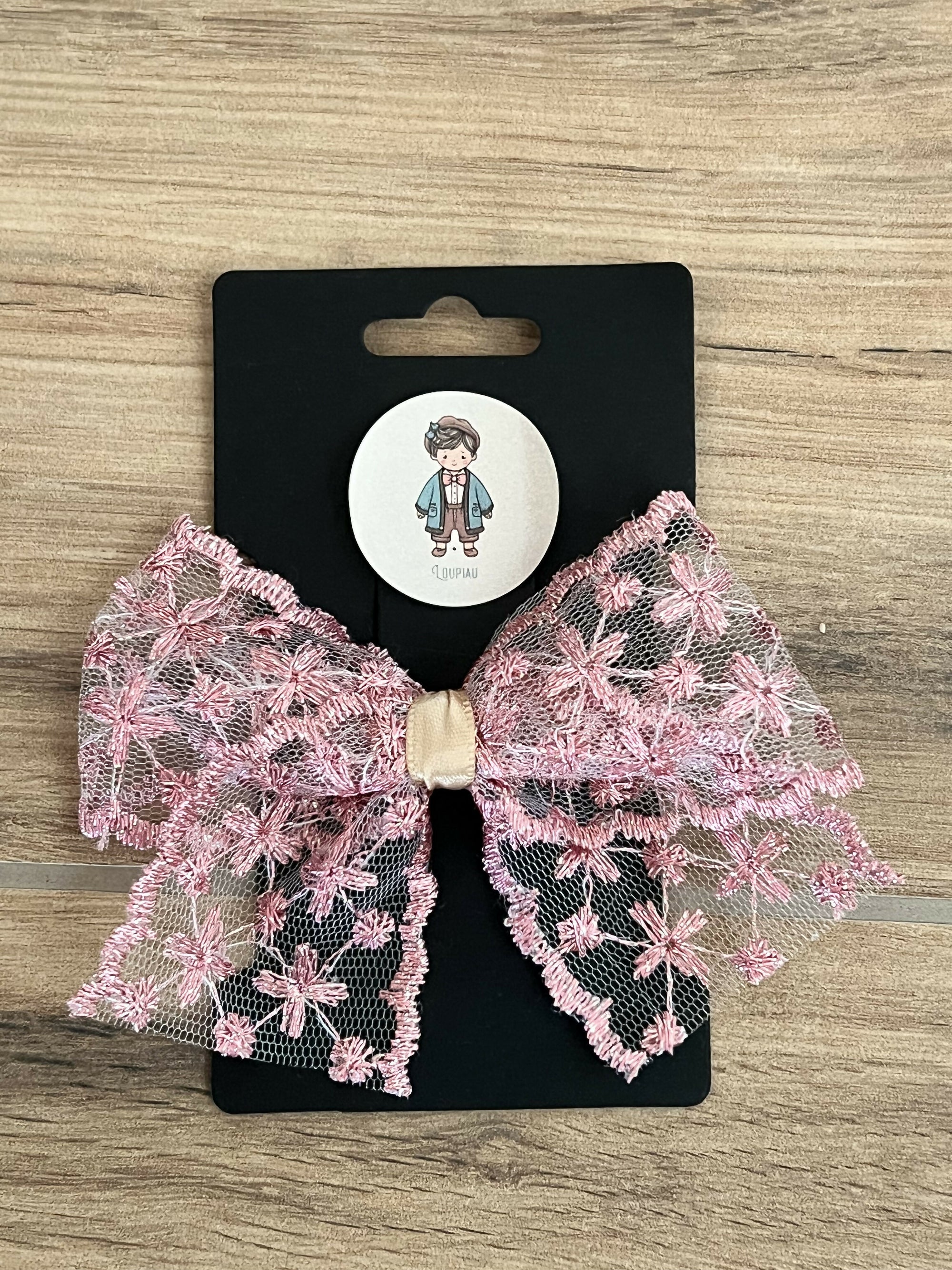 Barrette de Noël pailletes