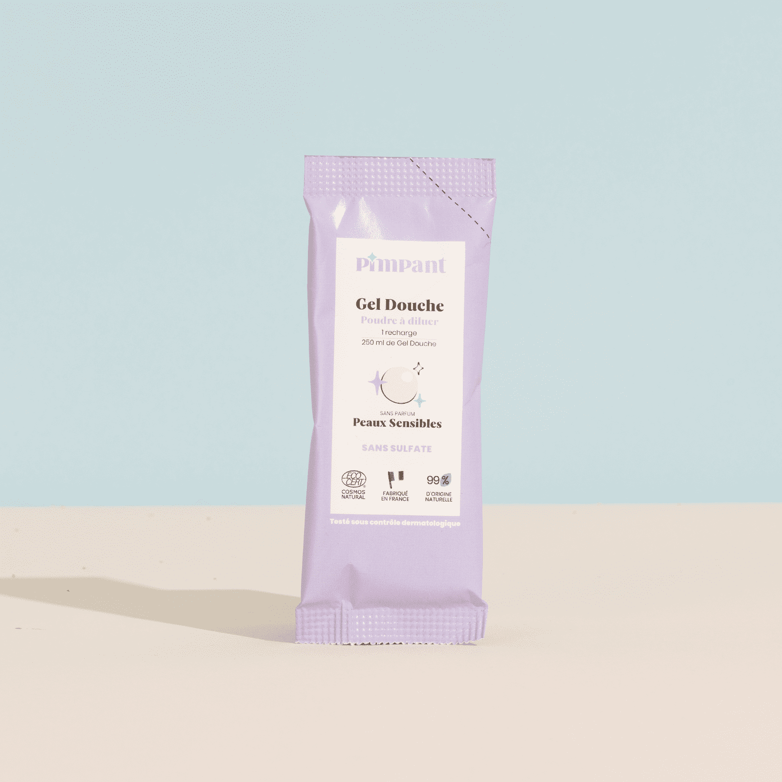 Recharge de Gel Douche Peaux Sensible en Poudre à Diluer