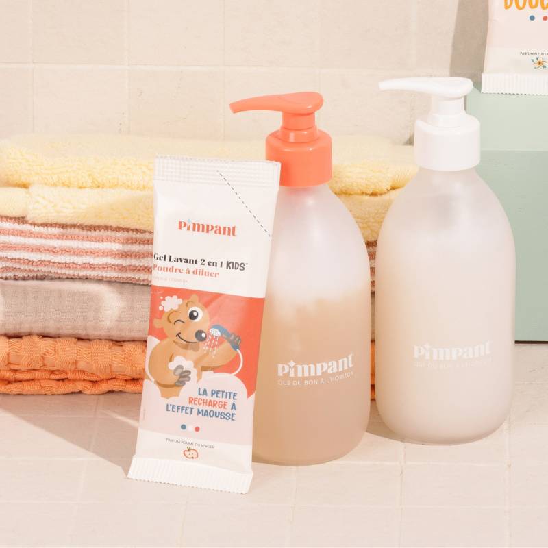 Pack Gel Lavant 2-en-1 Kids