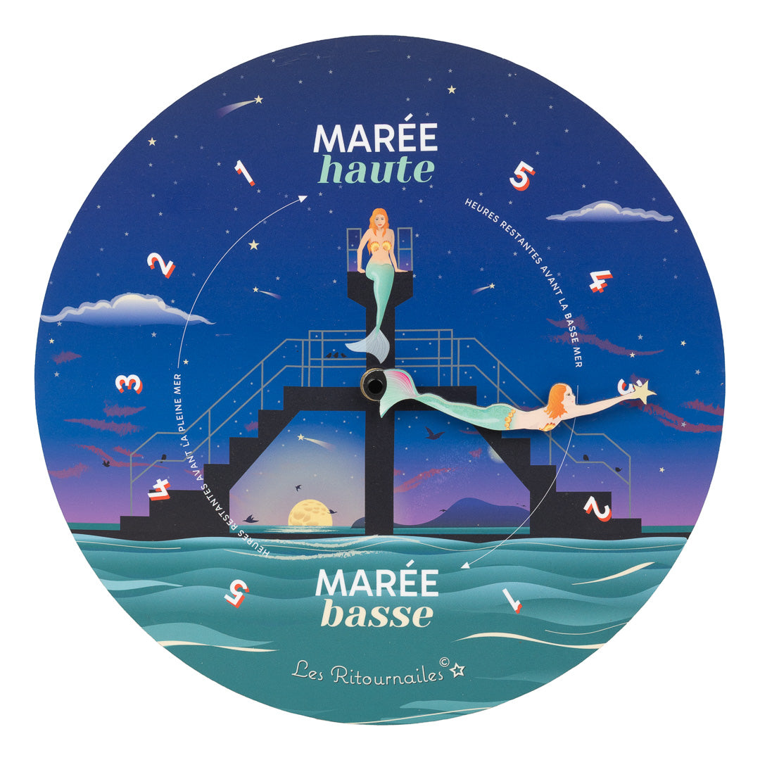 horloge à marée les Irènes