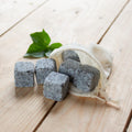 Set of 6 stone ice cubes