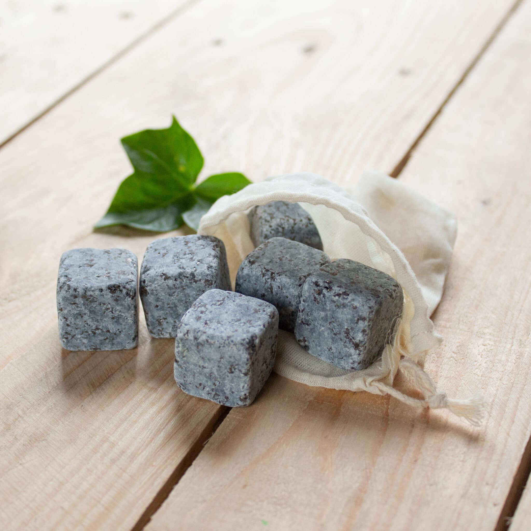 Set of 6 stone ice cubes