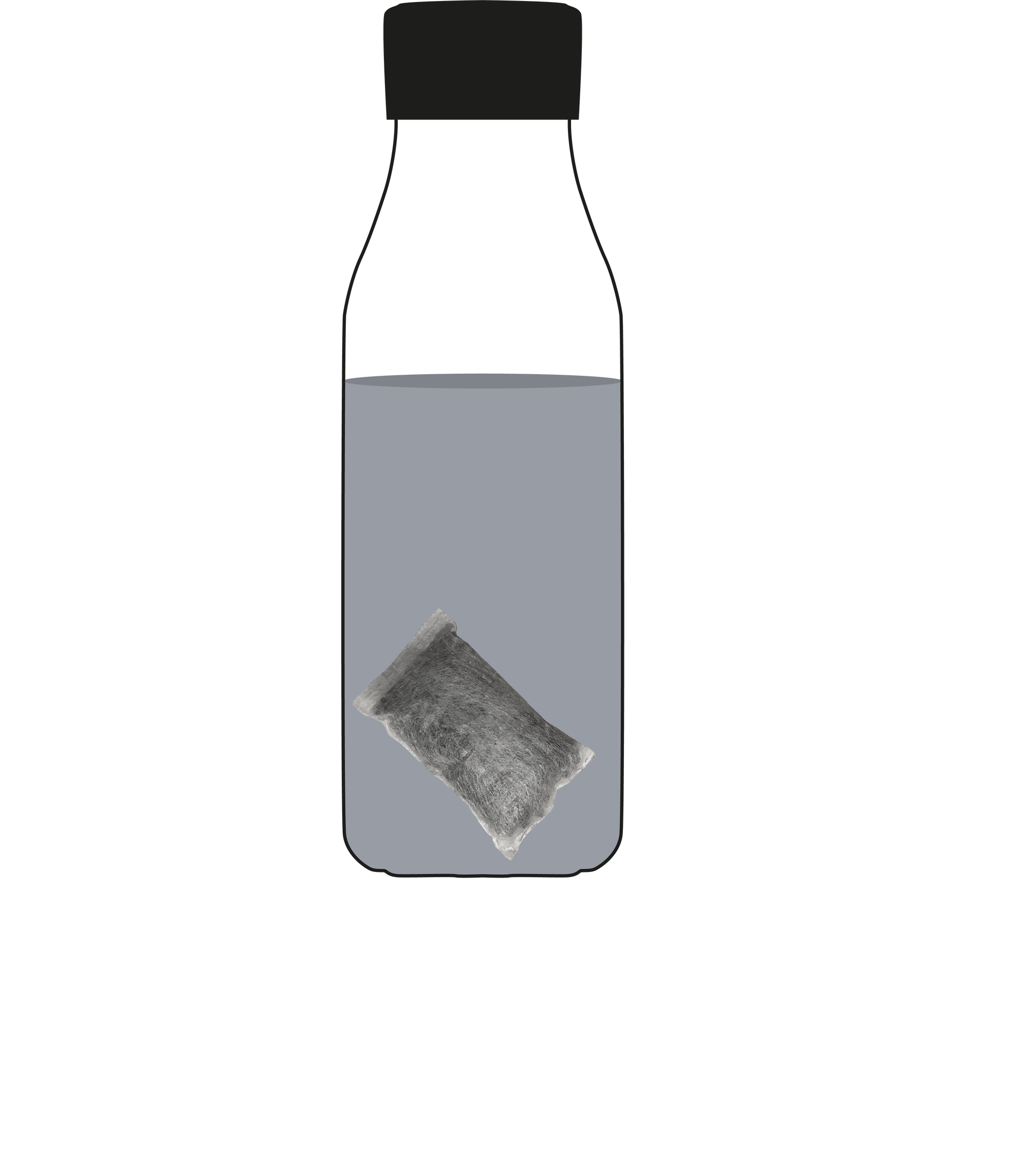 Lot de 2 filtres à gourde nomades au charbon végétal actif