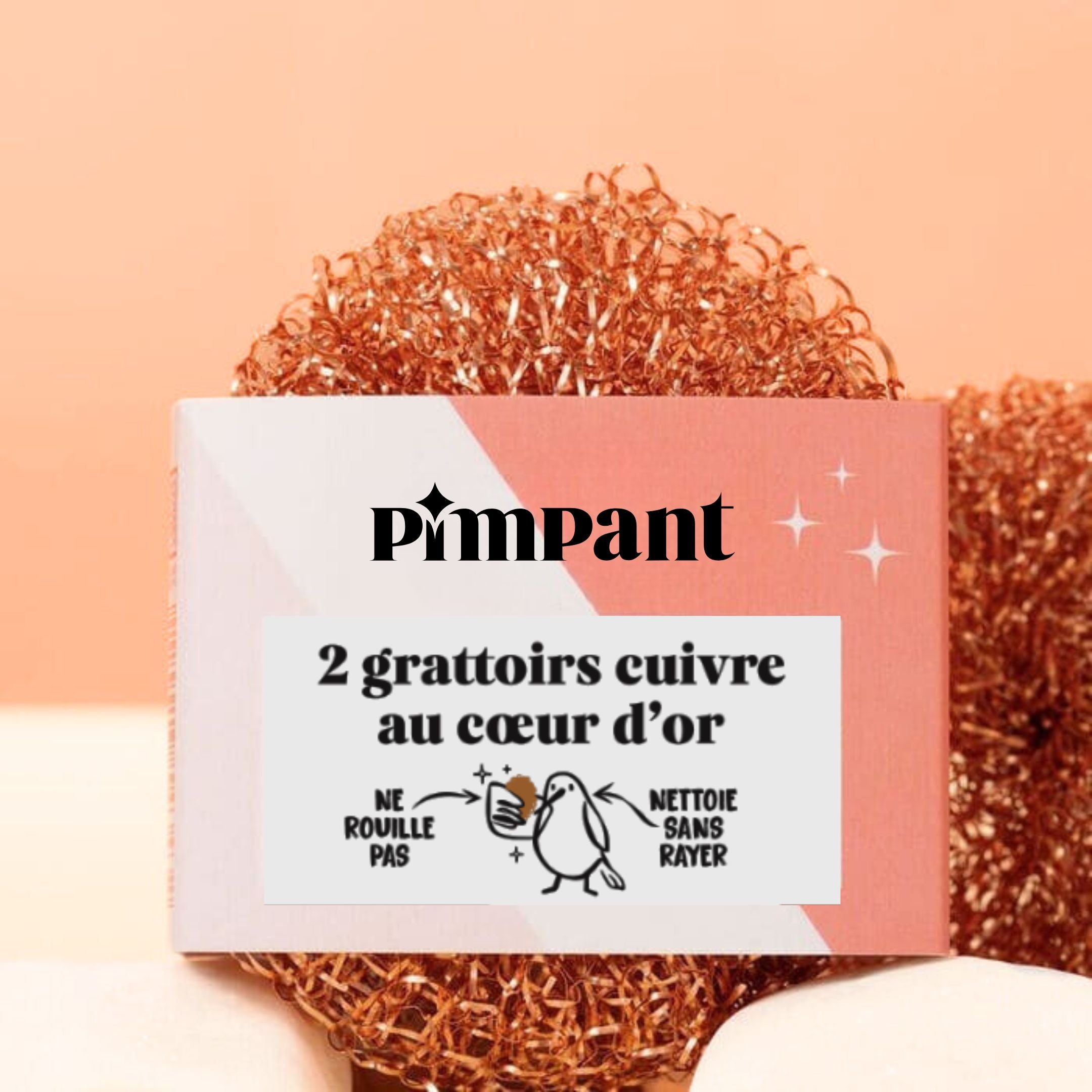 Grattoirs en cuivre (x2)
