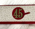 CARTE ENVELOPPE ANNIVERSAIRE 45 ANS