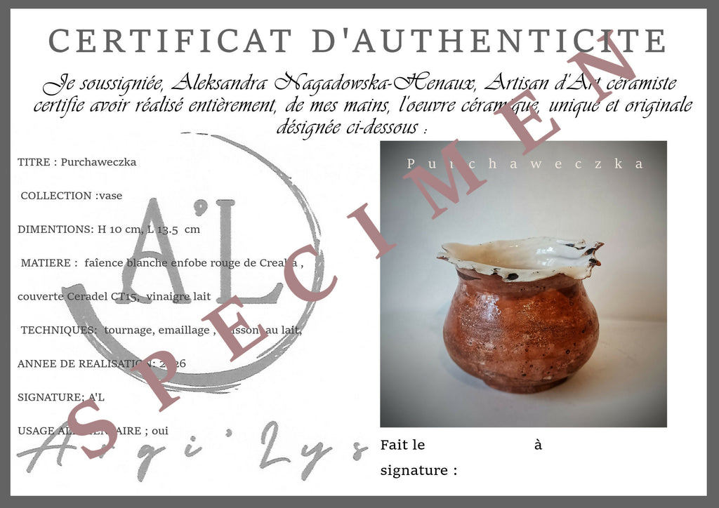 Vase Purchaweczka